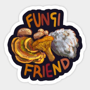 Fungi Friend Sticker